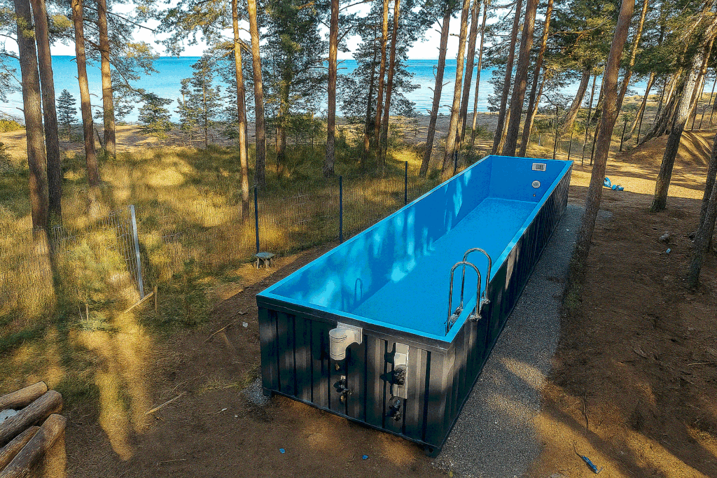 контейнерные бассейны под ключ москва